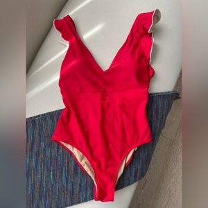Summersalt Ruffle Backflip | Red | Size 8